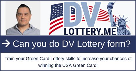 Your chances to win the Green Card Lottery.
